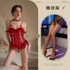 Sexy Underwear, Sexy Lace, Transparent Small Breasts Gather and Show Big, Pure Desire To Open the File