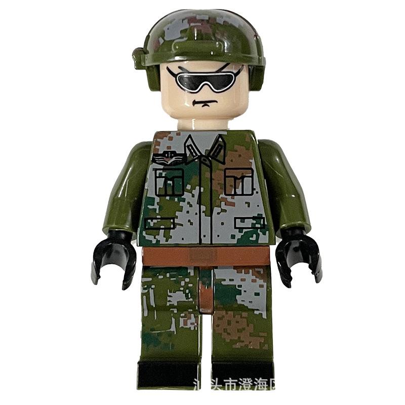 Chinese Modern Military Dolls Sea, Land And Air Dolls Assembled Educational Toys Boy