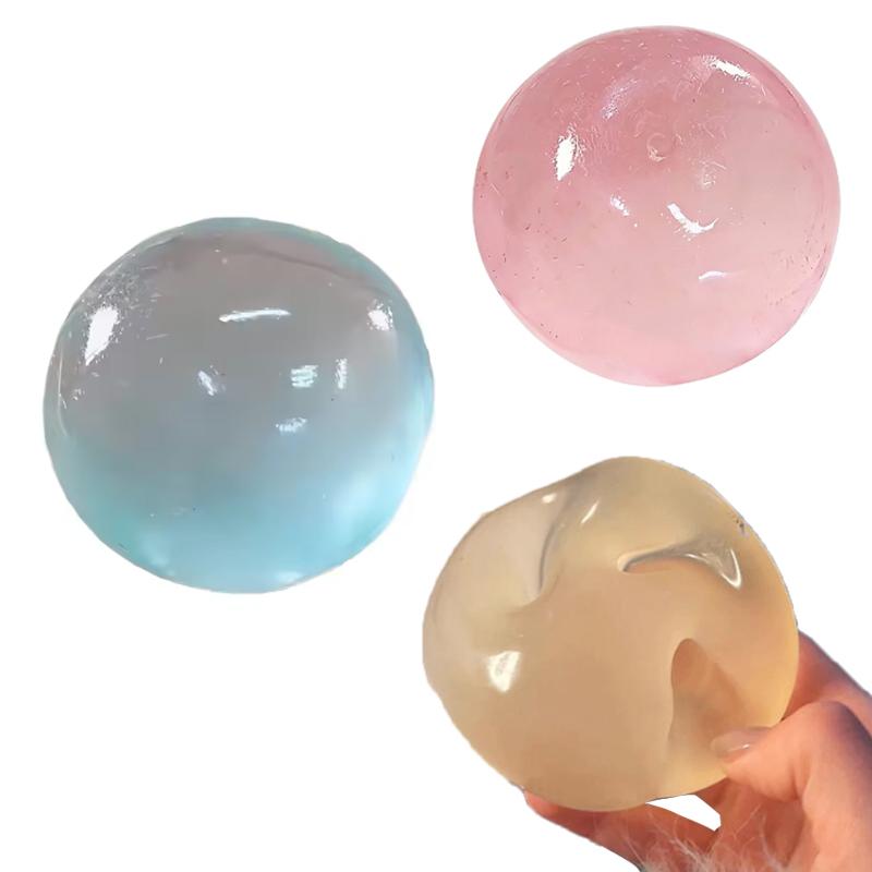 Plasticity Mochi Toys Squishy Fidget Transparency Coconut Oil Maltose Squeeze Toy Funny Anti-stress Sensory Toy for Adults Gift Presents
