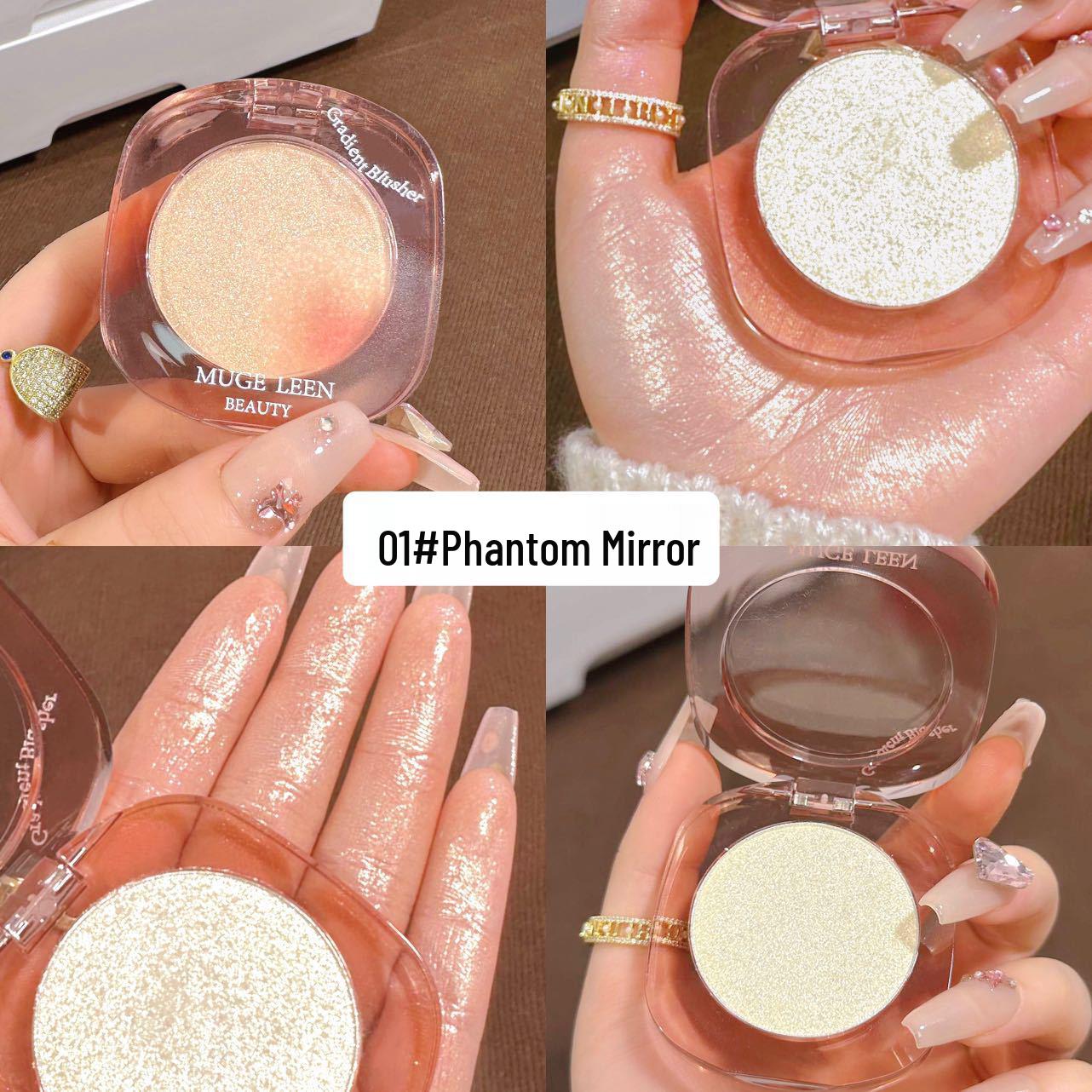 

Палетка хайлайтера Vientiane Iridescent - Подходящий для студентов мерцающий хайлайтер с эффектом битого алмаза для осветления и контуринга