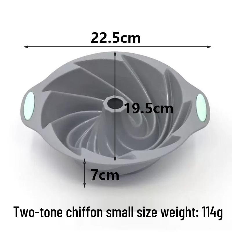 High-Temperature Resistant Silicone Cake Mold – Easy Release for Chiffon, Toast, Cookie, and Muffin Baking