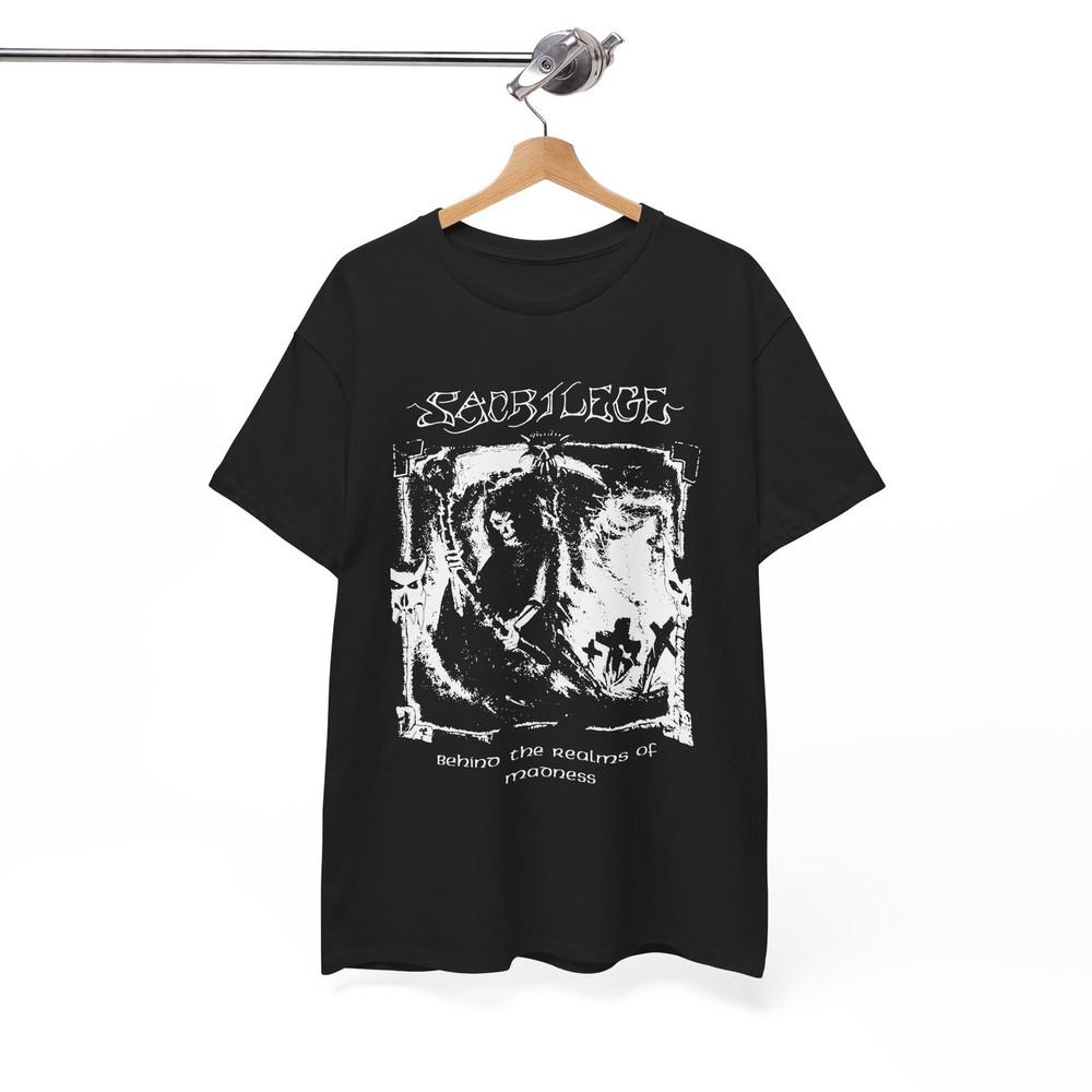 Sacrilege Shirt Hardcore Thrash crust Punk Music Band Unisex Tee Unisex T-Shirt S