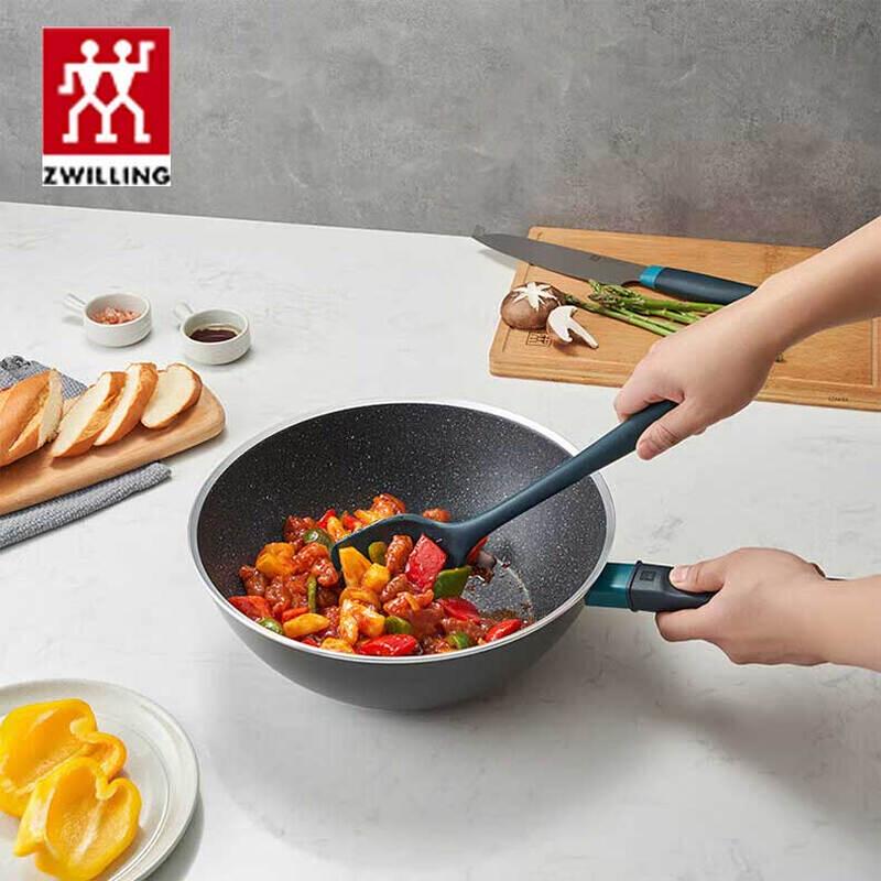 ZWILLING Now Marble 30cm Non-stick Wok with Spatula Set
