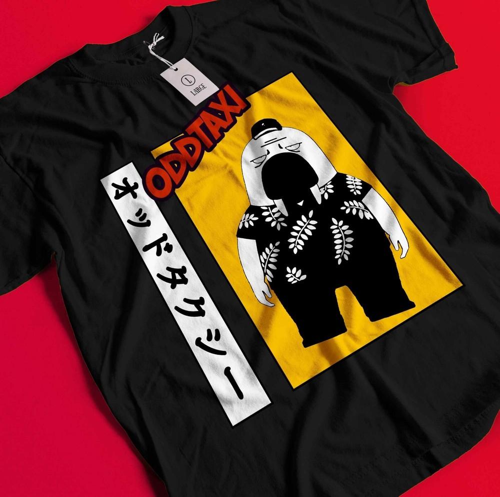 

Odd Taxi Shirt Hiroshi Odokawa Tshirt Miho T-Shirt Eiji Tee Rui Nikaido Ayumu BB931 XL