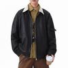 Amerikanische High-End Herren 2025 Herbst Trendige Lederjacke - Rebellisch Cool Revers Lässig Arbeitskleidung Oberteil