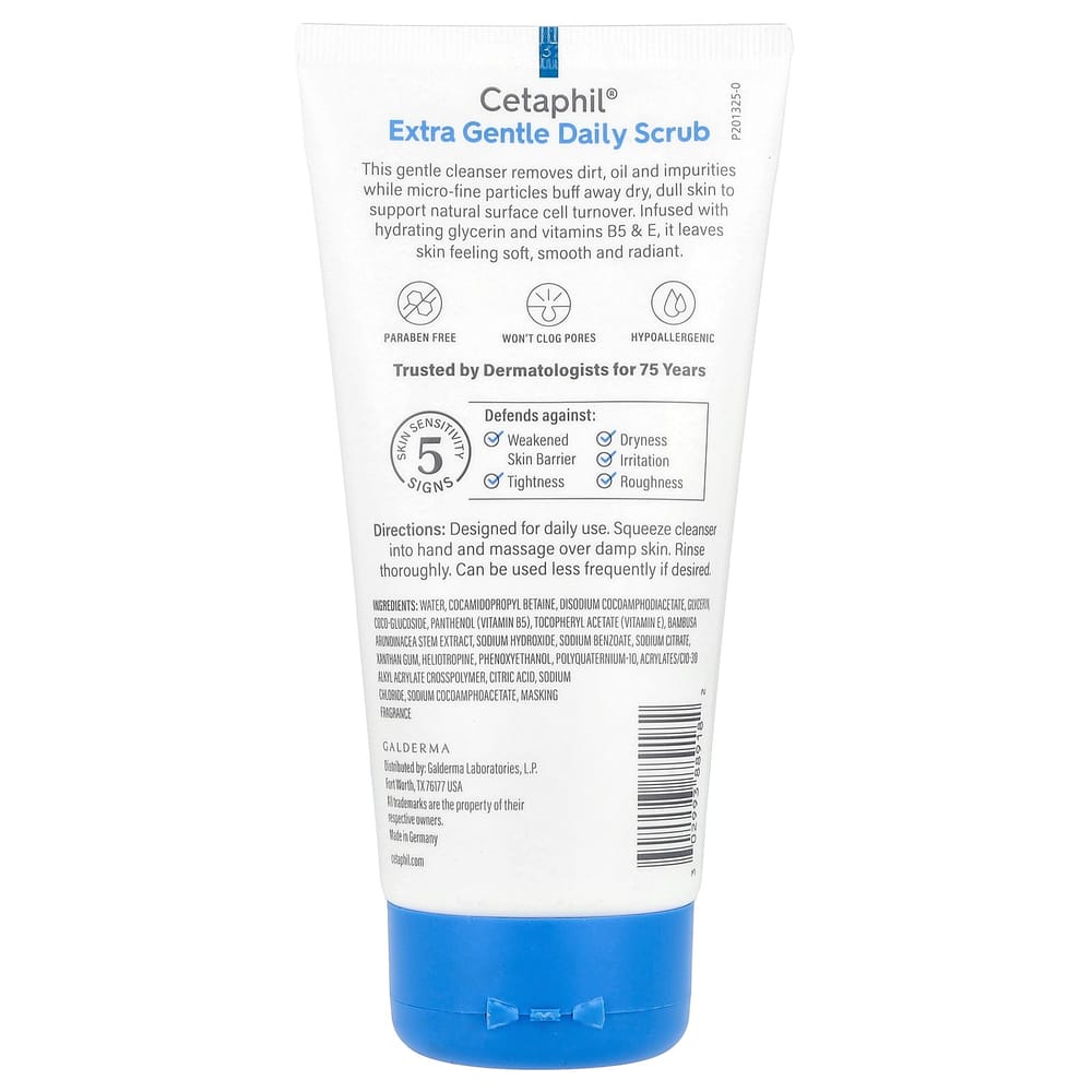 Cetaphil Extra Gentle Daily Scrub 6 fl oz (178ml)