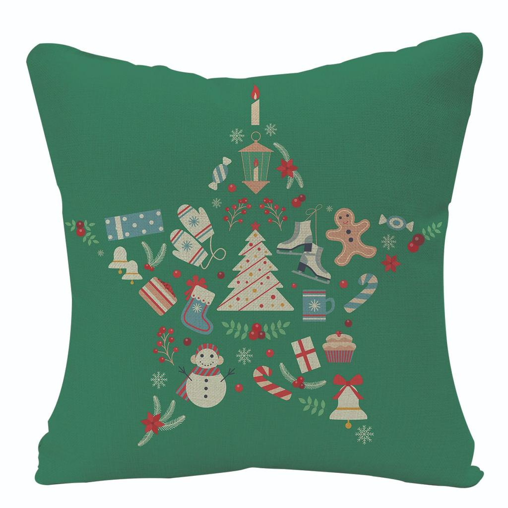 Water-Repellent Pillow Case Anti-Fouling And Anti-Membrane Printing Polyester Pillow Case Living Room Home Sofa Cushion Cover