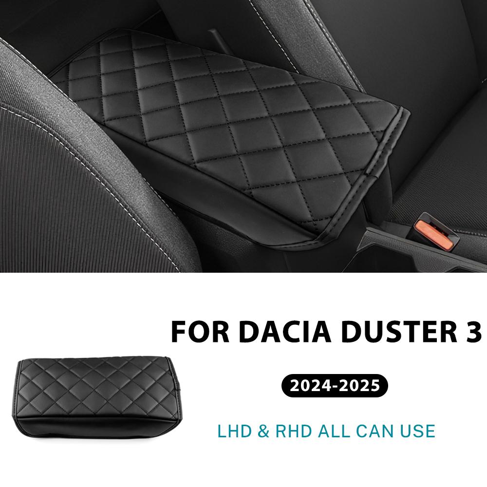 

Car Armrest Box Cover Pad For Dacia Duster 3 2024 2025 2026 Central Control Armrest Pad Auto Dacia Duster 2024 Accessories