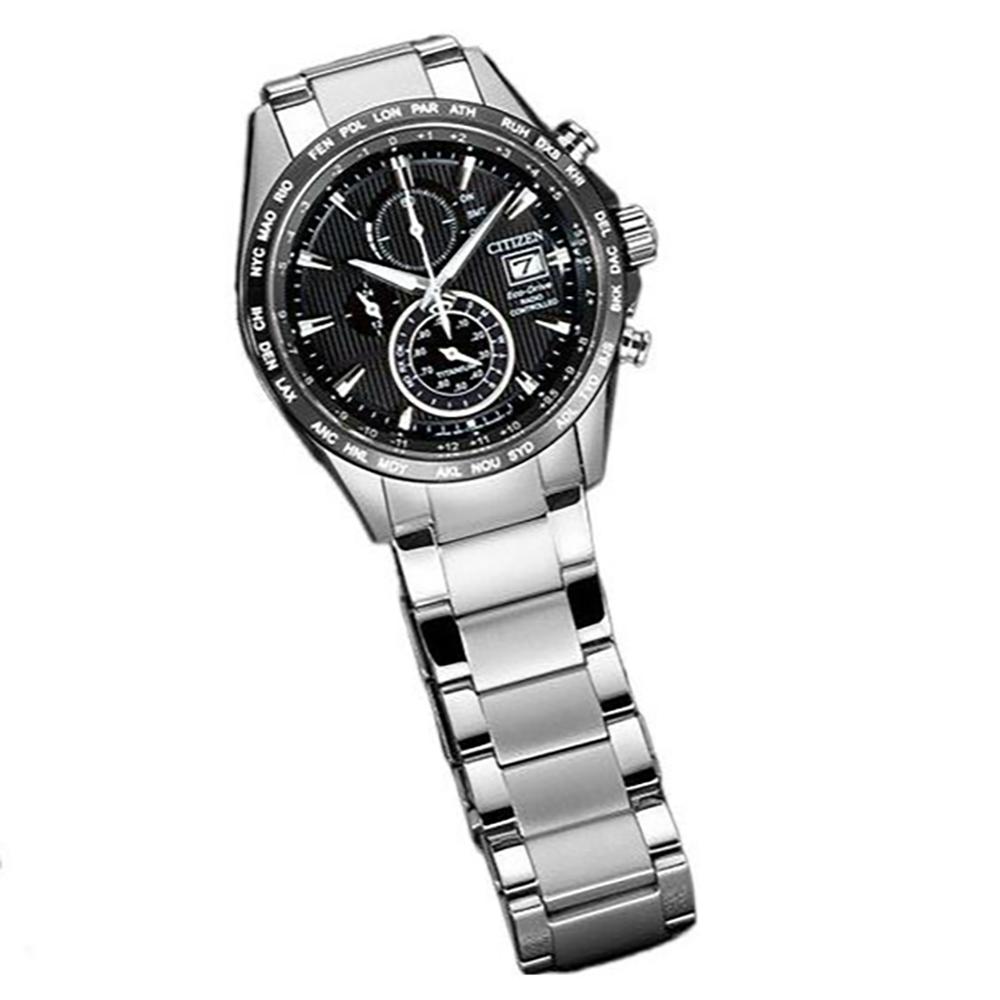 CITIZEN Ecology Drive Collection Light Powered Quartz Movement Stainless Steel Strap Watch AT8154-82E