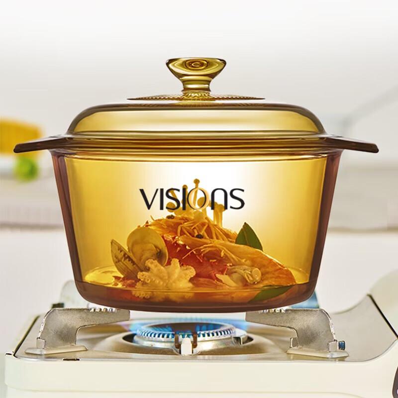 

Corning VISIONS 3.2L High-Temperature Glass Stockpot