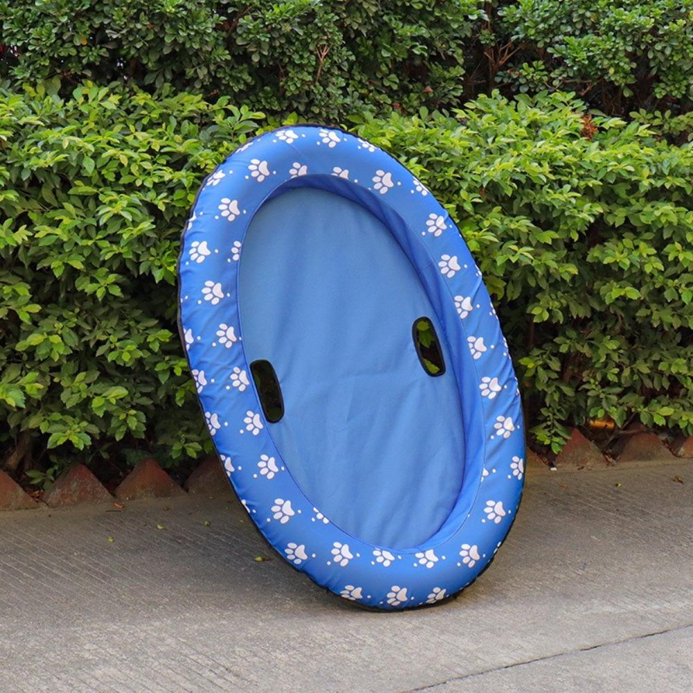 PVC Dog Swimming Float Foldable Pet Floating Raft Water Toys Pet Dog Float  Pool