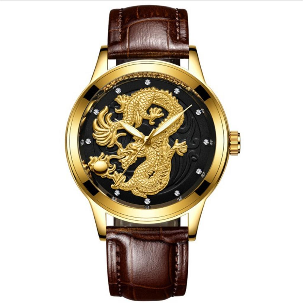 Men's Waterproof Luminous Running Alarm Clock Watch