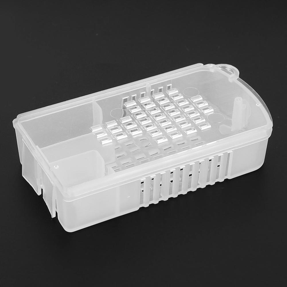 5Pcs Transparent Plastic Queen Bee Cage Beekeeping Tool Equipment Accessories