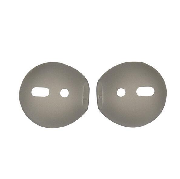 

1 пара силиконовых наушников, сменный аксессуар для наушников для Airpods 1/2, чехол для наушников-вкладышей для Airpods 3 (2021) For Airpods 1 /2 Cover серый