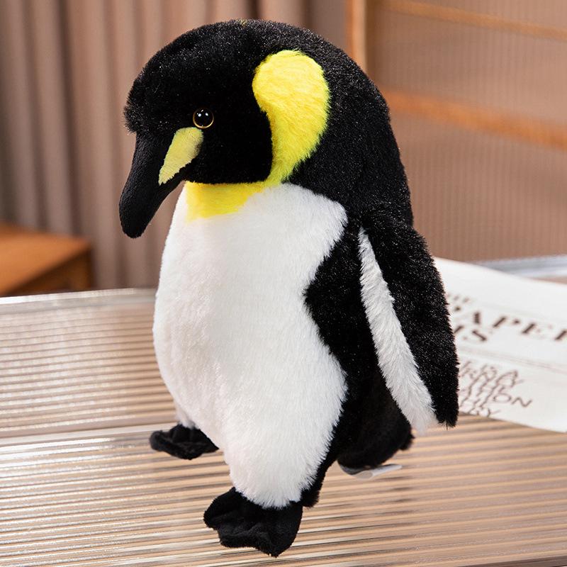 Antarctic Penguin Plush Toy - Large Marine Animal Hugging Pillow for Kids Birthdays 25cm/0.13kg
