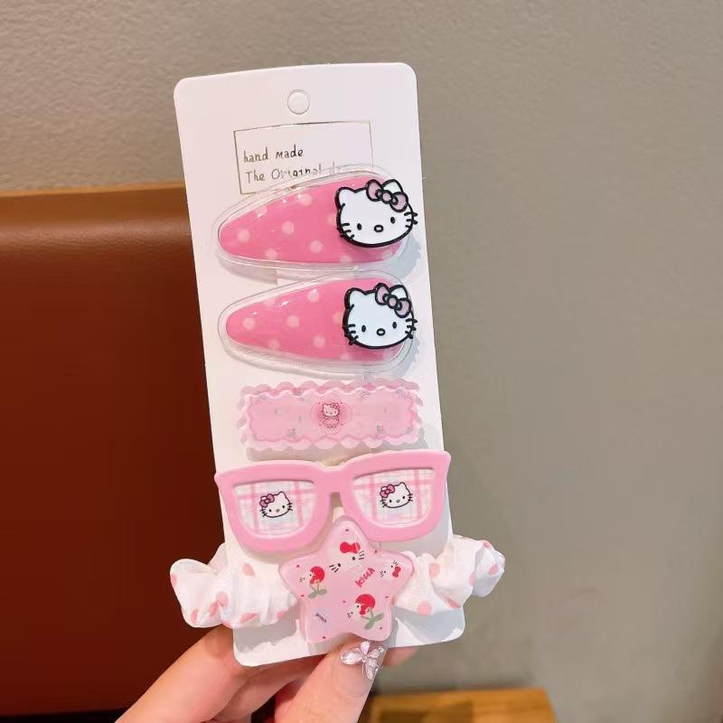 Children'S Hairpin Bag Cloth, Duck Bill Clip Cloth, Bow Root, Princess Hairpin, Cute Little Flower Girl Hair Accessories