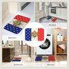 Royal Standard Napoleon France Flag Front Door Mat Anti-Slip Indoor Absorbent Coat Of Arms Doormat Kitchen Bedroom Entrance Rug