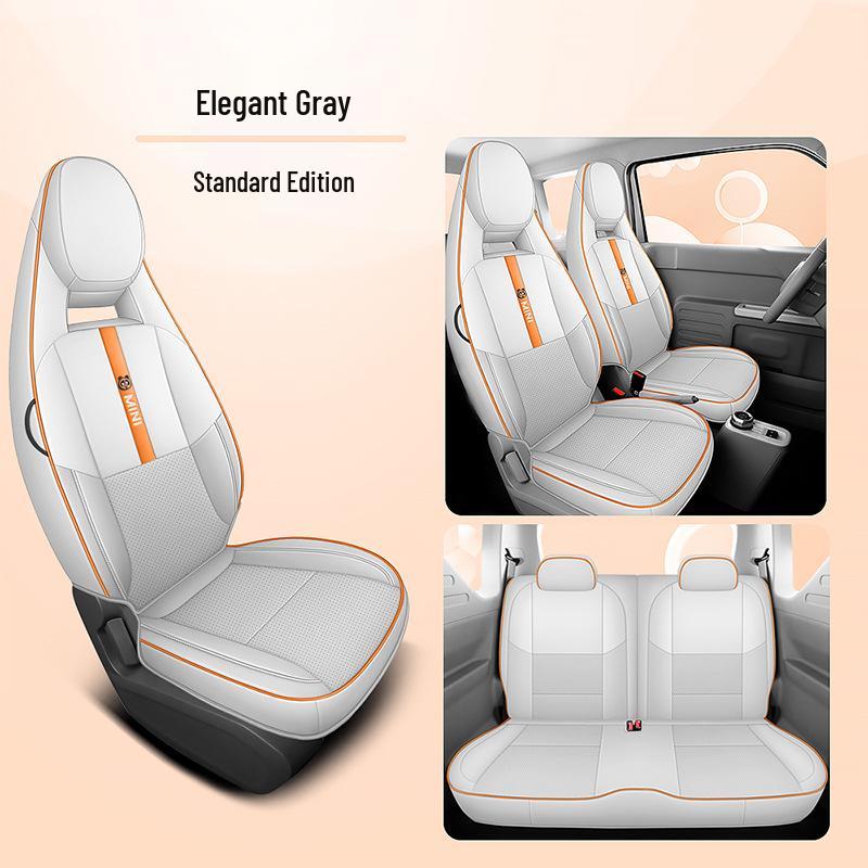 2023 Panda Mini Special Leather Seat Cover for All Seasons