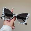New y2k Oversized Butterfly Vintage Sunglasses Women Luxury Brand Designer Sun Glasses Popular Elegant Pearl Sexy Ladies Shades