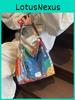 Contemporary Urban Minimalist Medium Size Handbag With Polyester Lining For Casual Outings