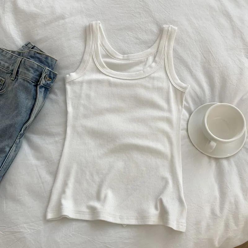 Women's Clothing Summer Simple Matchable Tank Top