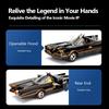 JADA 1966 Classic Batmobile with Batman & Robin Figures 2.75" / 1:24 Scale Diecast Model JD98259