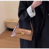 French Fashion Retro Underarm Bag Suede Simple Women's  New High-Grade Texture Single Shoulder Bag Casual Small Square Bag