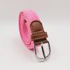 Men and Women Pin Buckle Canvas Belts, Thin Elastic Elastic Belts, Young Students Knitted Canvas Belts