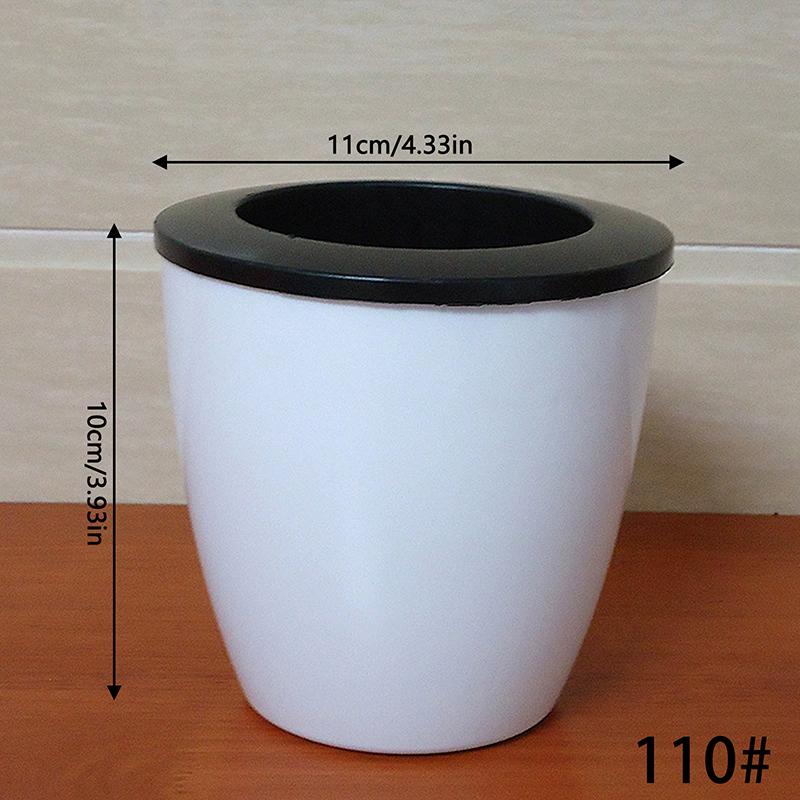 

Многоразмерный цветочный горшок для помещений автоматический всасывающий цветочный горшок подоконник горшок 4.33*4.33*3.93in белый