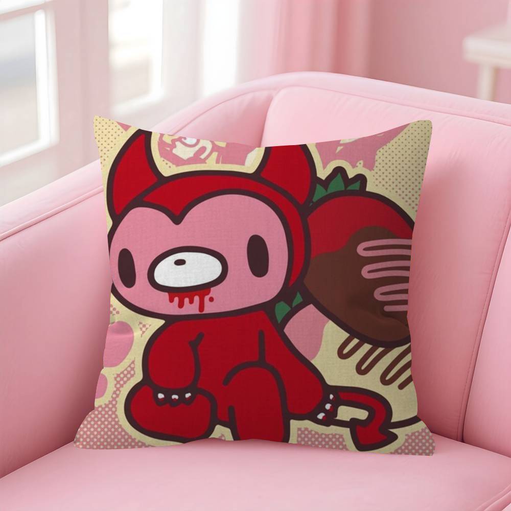 Funny GGloomy BBear 4545cm Cushion Cover Pillow Cover Decor Pillowcase Home Pillowcase For Couch Pillow