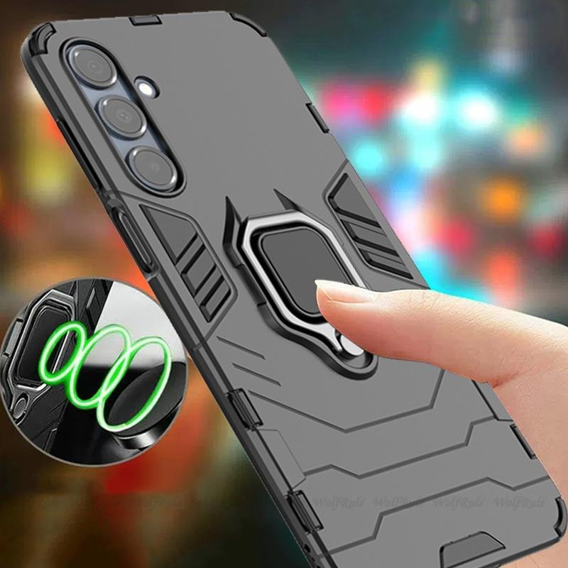 

For Samsung A16 Case Cover Samsung A16 Capas New Phone Back Shockproof Magnetic Ring Holder For Fundas Samsung Galaxy A16 A 16 For A16