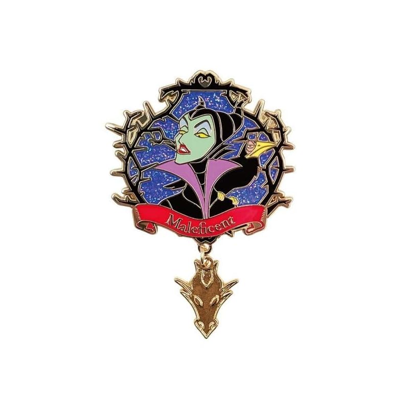 

marimo craft disney collection pin badge maleficent W5.2×H7.5cm MDMIX-135