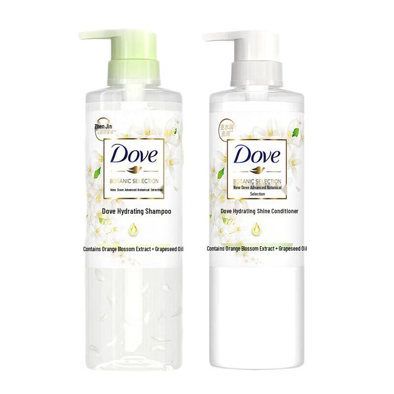 

Dove Botanical Water-Moisture Hair Care Set