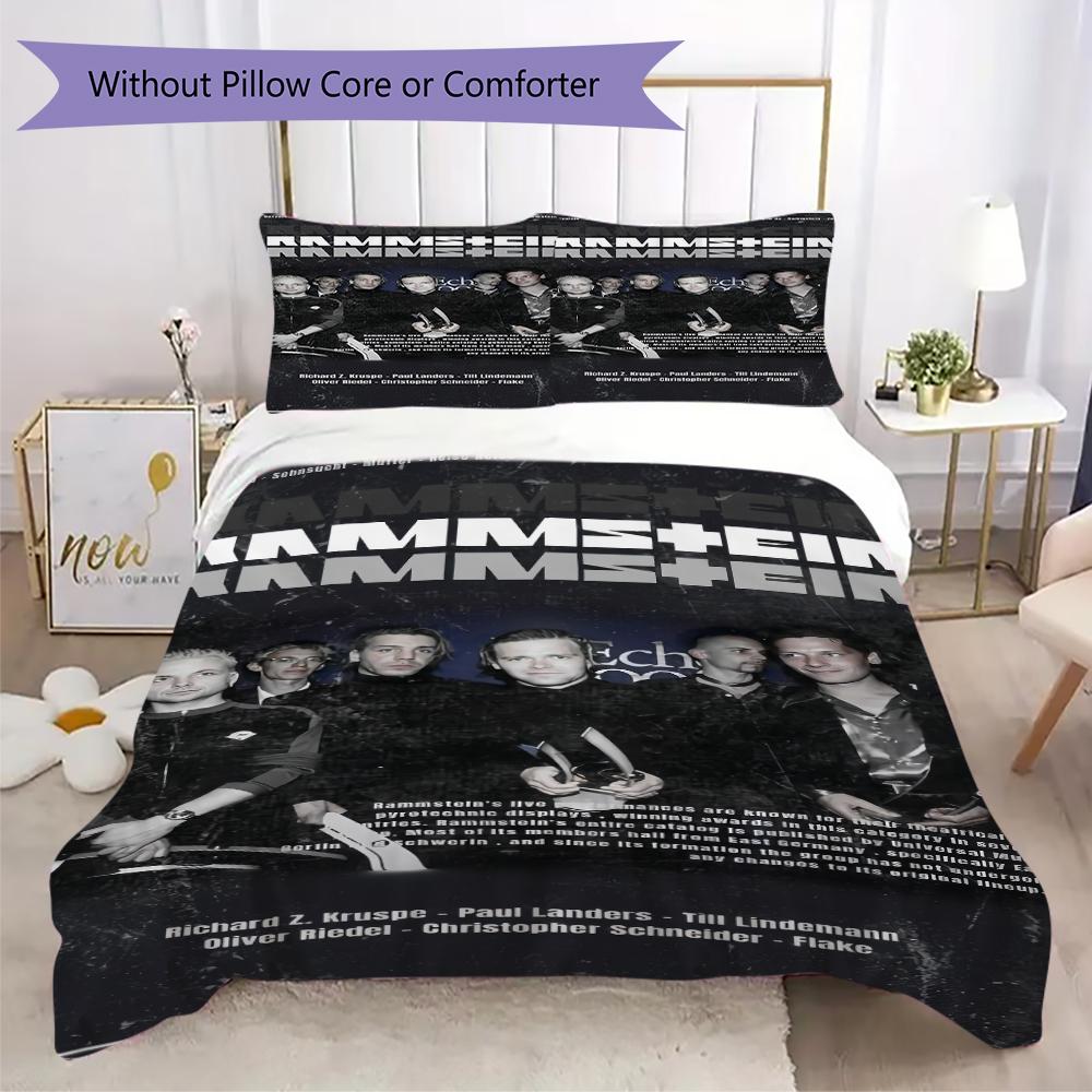 Molten Metal Power Symbol Threepiece Set 1 Duvet Cover 2 Pillowcase Without Core Without Core Christmas Birthday Gift