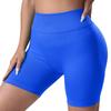 Seamless V-Back Peach-Lift Yoga Shorts for Summer Fitness