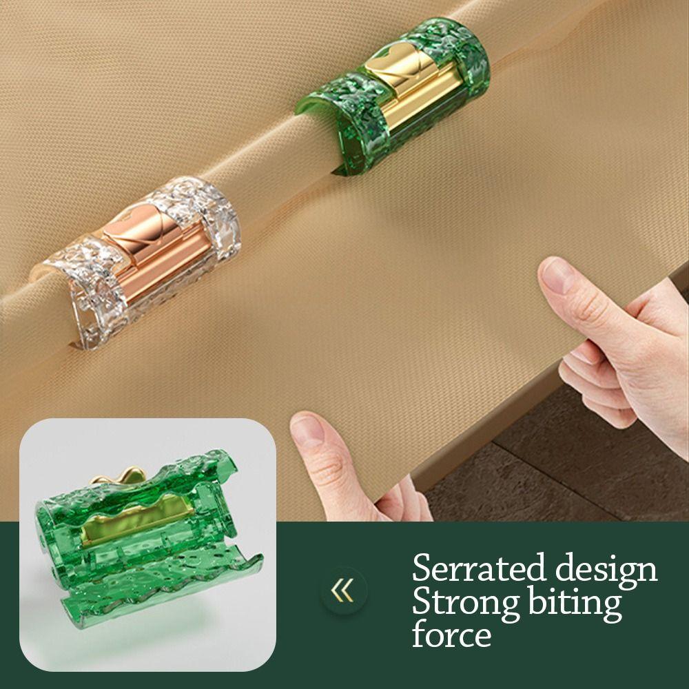 

6Pcs/Set Anti Slip Quilt Corner Anti-slip Sheet Buckle Quilt Cover Clamp Sewing Supplies 6Pcs білий