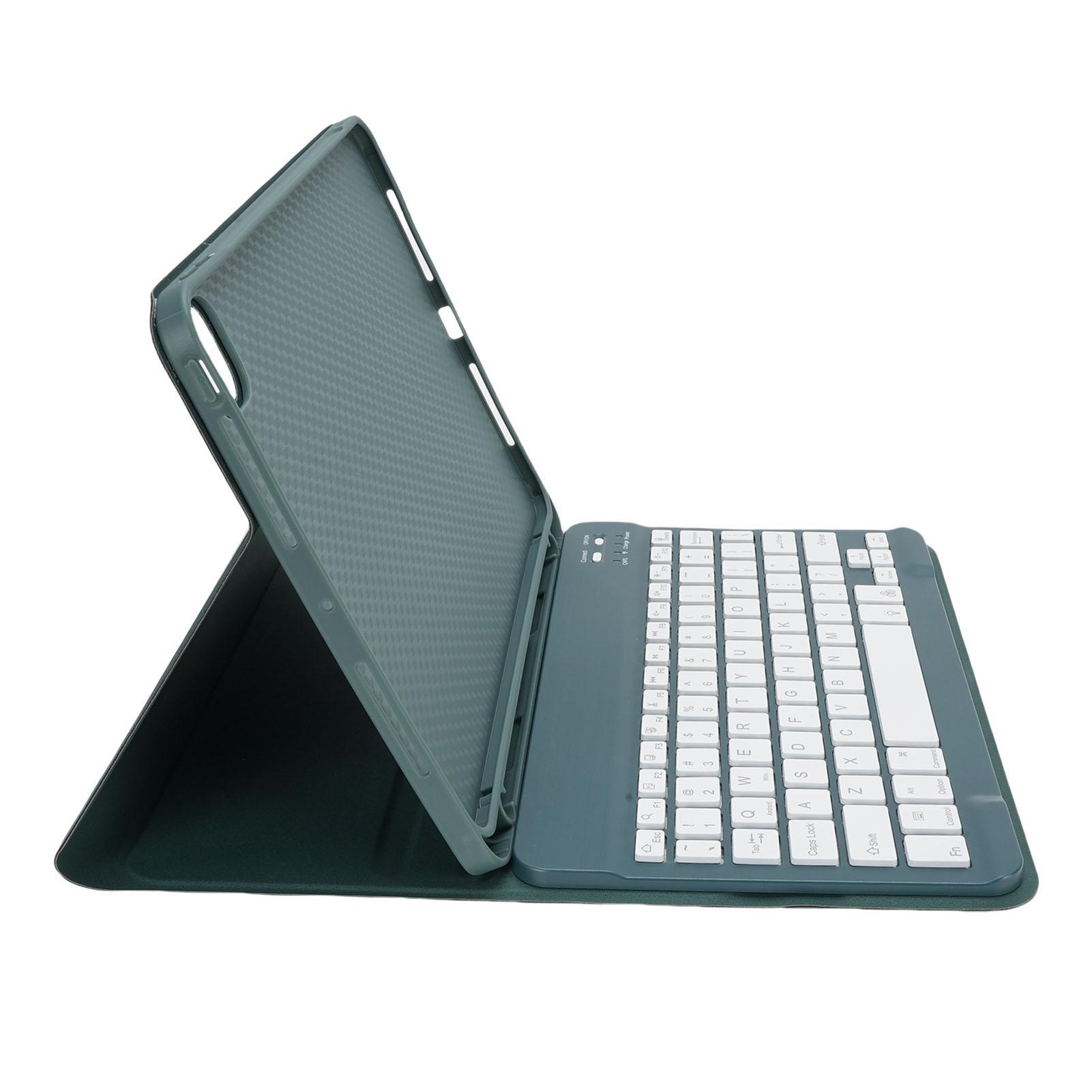 Чехол-клавиатура для планшета Pro 11 M4 2024, 7-цветная подсветка, беспроводная магнитная съемная клавиатура, защитный чехол с держателем для карандаша