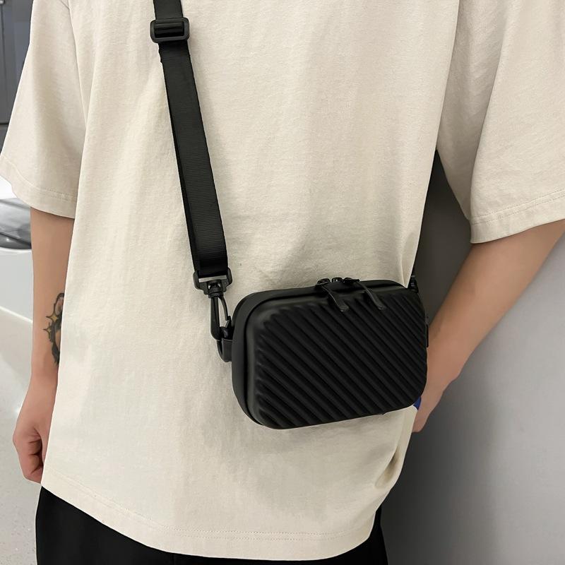 New Trendy Brand Ins Small Body Bag Fashi Brand Shoulder Bag Sports Leisure Small Backpack Unisex Simple Crossbody Bag A Suit