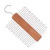 20 Bar Wooden Tie Hanger  Space Saving Hanger Wood Bra Holder for Tank Tops Bathing Suits Belts Ties