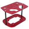 Battery Hold Down Tray Bracket Aluminum Ball Milled Fit for Optima 34 78 Batteries Red