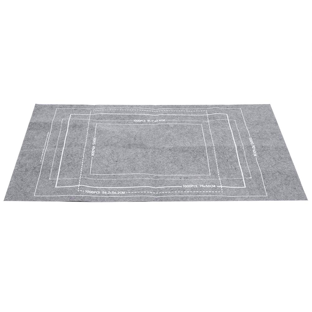 Household Puzzle Toy Felt Mat Puzzles Blanket Storage Carpet Accessories for Children 26x46in Gray