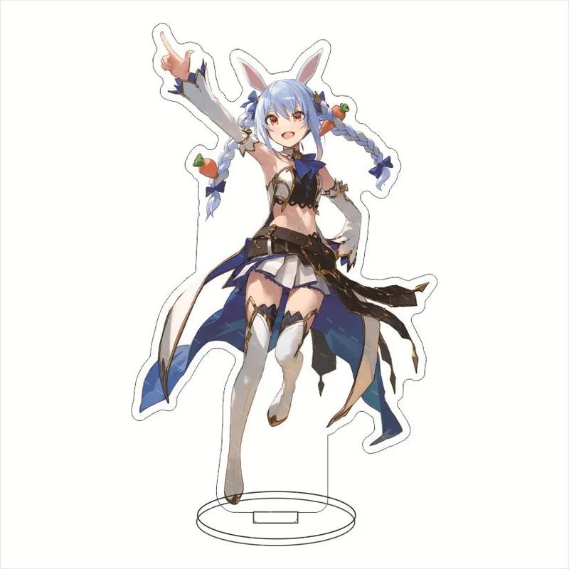 Новая аниме-фигурка Cutey Hololive Vtuber, стенд Usada Pekora Uruha Rushia Hosimati Suisei Inugami Korone, стоящая акриловая модель 1