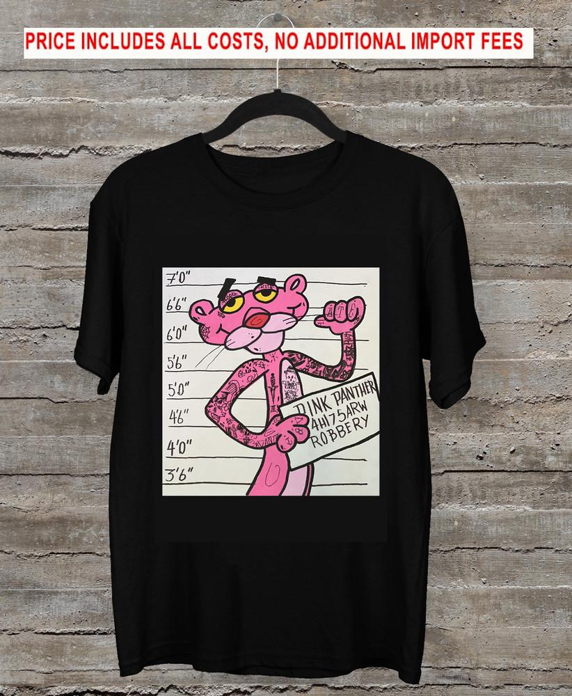 Горячий! Новая графическая футболка Розовая Пантера Unisex S-5XL SN171 Унисекс футболка S