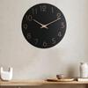 Minimalist Style Wall Clock Non Ticking Digital Clock Decorative Scale Clock  Living Room