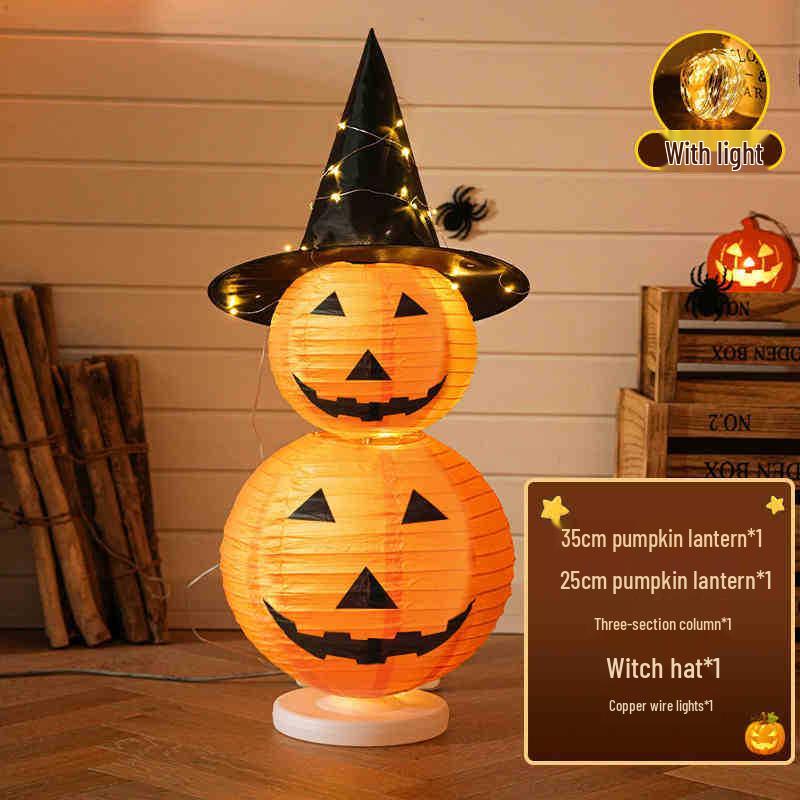 Halloween Luminous Pumpkin Lanterns for Bar and Kindergarten Decor
