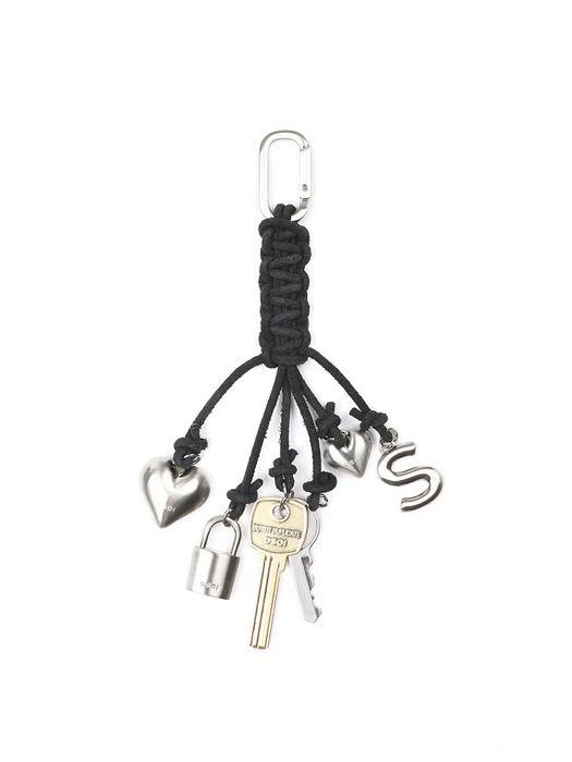 

OSOI ROPE KEY RING [CHARCOAL] CHARCOAL