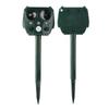 Outdoor USB Rechargeable Solar Power Ultrasonic Animal Repellent Dog Cat Repeller Equipment