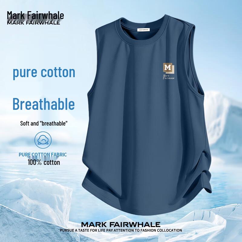 Mark Fairwhale Men's Cotton Sleeveless Vest