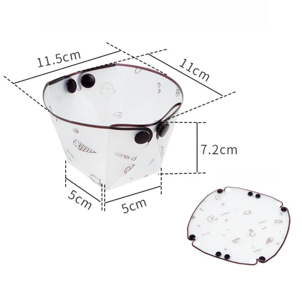 Foldable Bowl Plate Cup Set Lightweight Travel Dishware New Folding Tableware  Outdoor Accessories