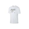 T Shirts Men's White Crew Neck Moderate Straight Fit CU0287-100